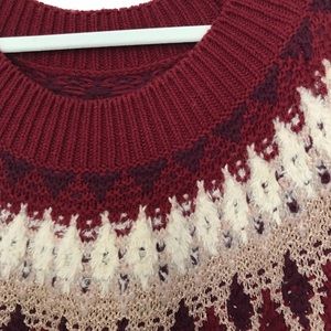 Express Metallic Pullover Sweater